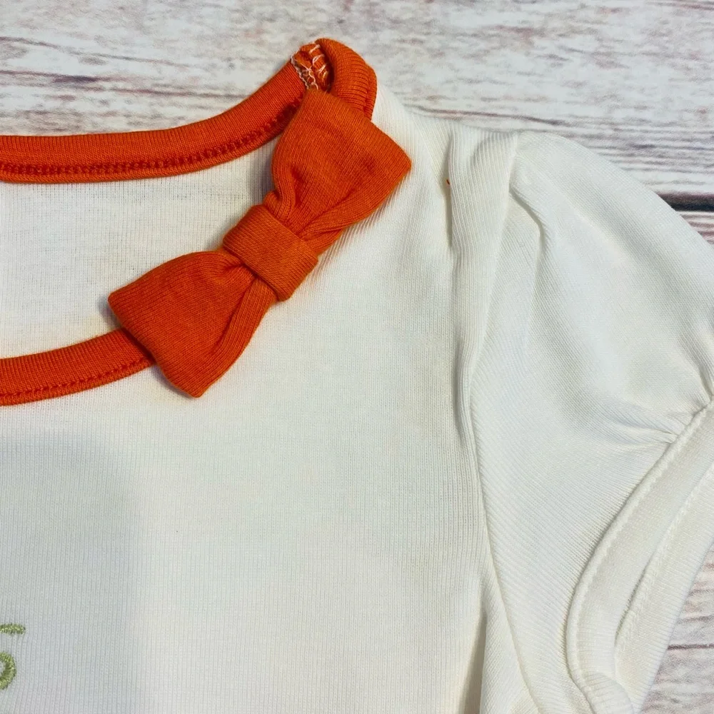 📌🆕 Gymboree • Lil' Pumpkin 🎃• Embroidered Top